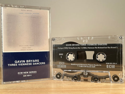 GAVIN BRYARS - Three Viennese Dancers - CASSETTE TAPE