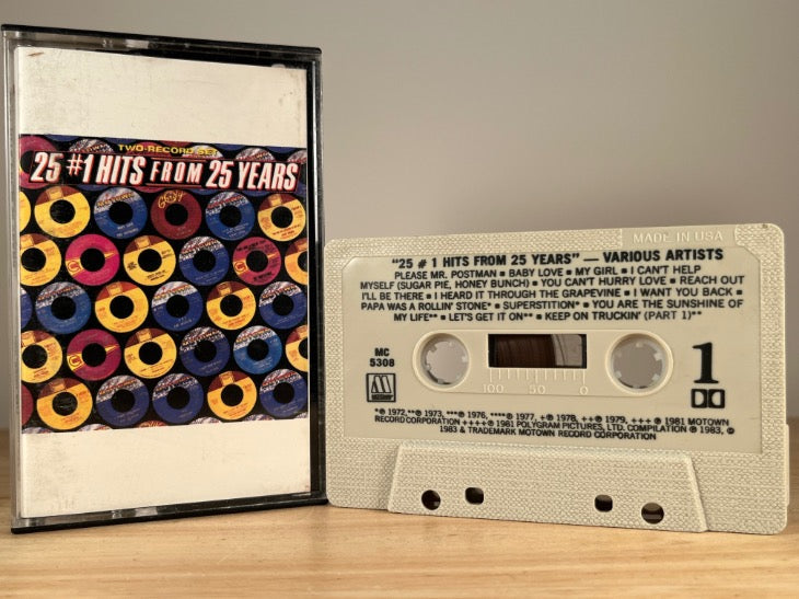 VARIOUS ARTISTS - 25 #1 Hits From 25 Years - CASSETTE TAPE