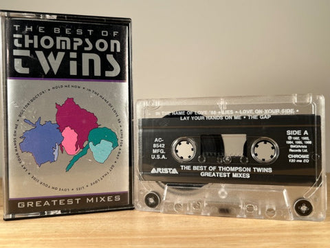 THOMPSON TWINS - The Best of Thompson Twins: Greatest Mixes - CASSETTE TAPE