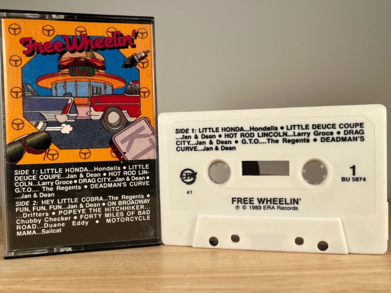 VARIOUS ARTISTS - Free Wheelin’ - CASSETTE TAPE