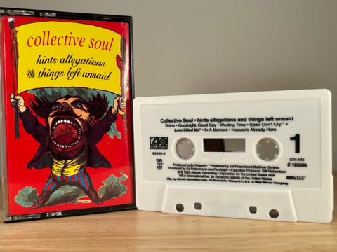 COLLECTIVE SOUL – hints allegations and things left unsaid – CASSETTE TAPE