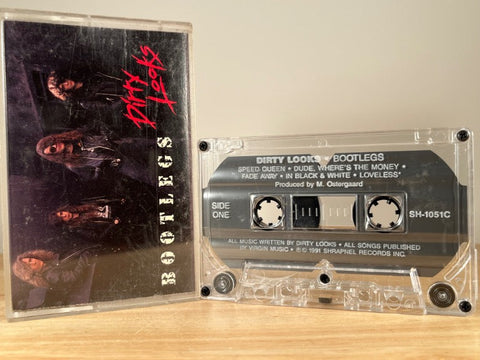 DIRTY LOOKS – bootlegs – CASSETTE TAPE