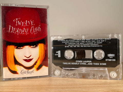 CYNDI LAUPER – twelve deadly cyns… and then some – CASSETTE TAPE