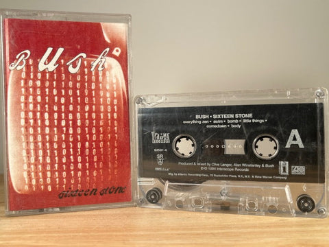 BUSH - sixteen stone - CASSETTE TAPE