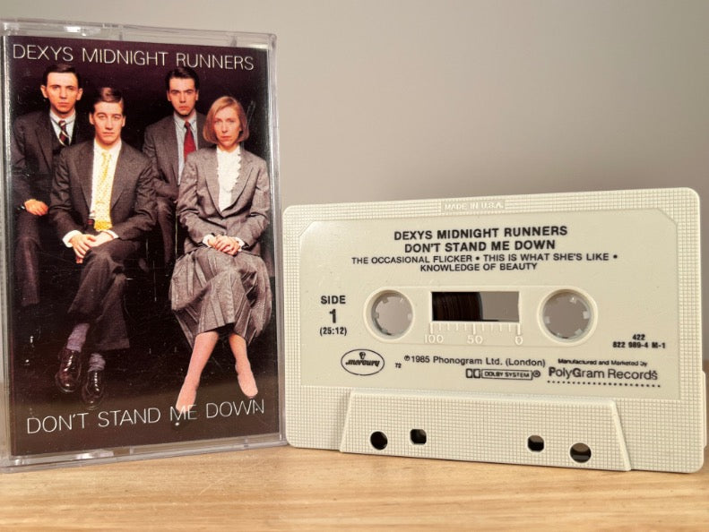 DEXYS MIDNIGHT RUNNERS - don’t stand me down - CASSETTE TAPE