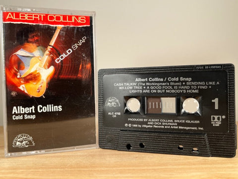 ALBERT COLLINS - cold snap - CASSETTE TAPE