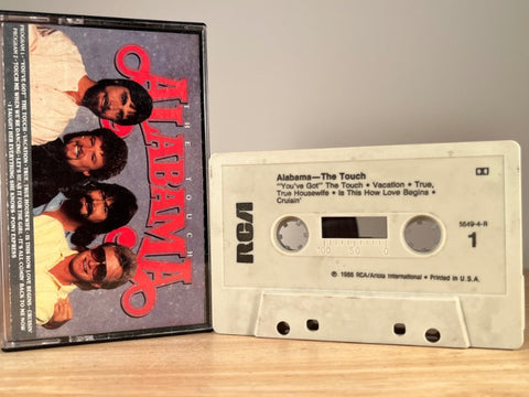 ALABAMA - the touch - CASSETTE TAPE