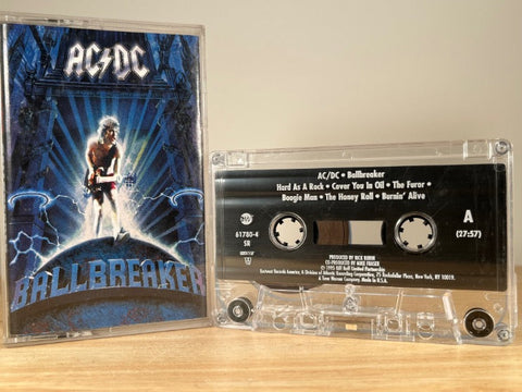 AC/DC - ballbreaker - CASSETTE TAPE