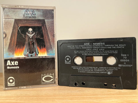 AXE - nemesis - CASSETTE TAPE