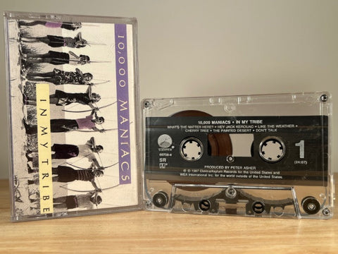10,000 MANIACS - in my tribe - CASSETTE TAPE