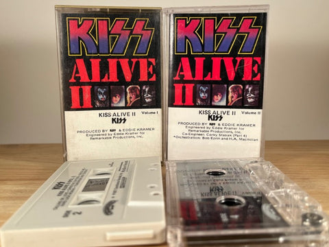 KISS - alive ii (volume i & ii) - CASSETTE TAPE
