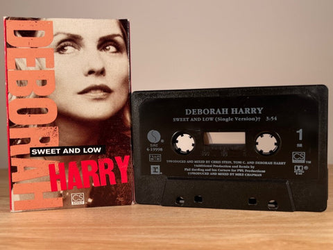 DEBORAH HARRY - sweet and low - CASSETTE TAPE