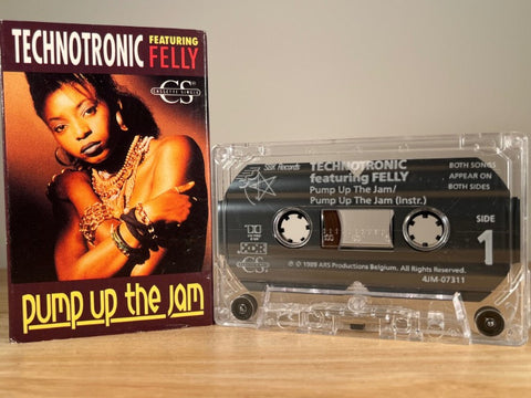 TECHNOTRONIC FEATURING FELLY - pump up the jam - CASSETTE TAPE