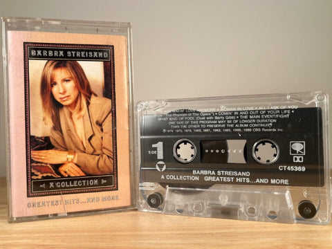 BARBRA STREISAND - A Collection: Greatest Hits... and More - CASSETTE TAPE