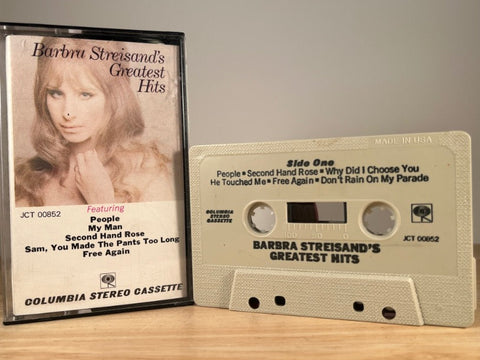 BARBRA STREISAND - Greatest Hits - CASSETTE TAPE