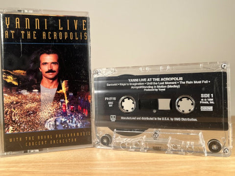 YANNI - live at acropolis - CASSETTE TAPE