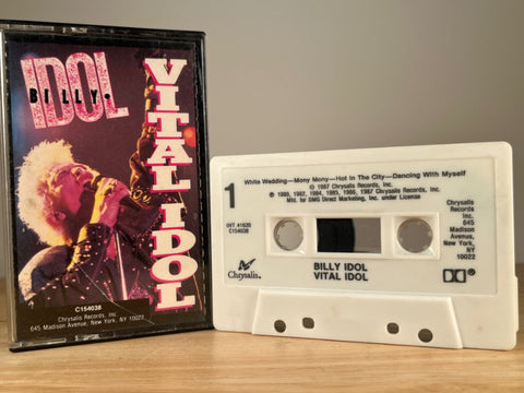 BILLY IDOL - vital idol - CASSETTE TAPE