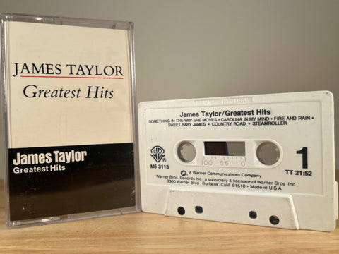 JAMES TAYLOR - greatest hits - CASSETTE TAPE-2