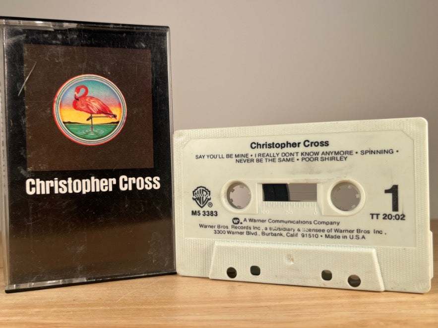 CHRISTOPHER CROSS – Christopher Cross – CASSETTE TAPE