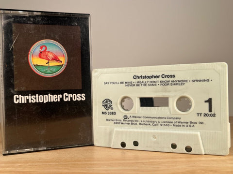 CHRISTOPHER CROSS – Christopher Cross – CASSETTE TAPE