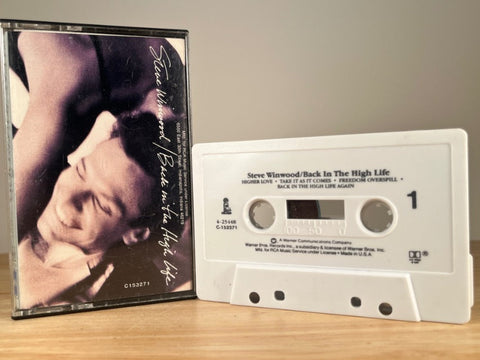 STEVE WINWOOD – Back in the High Life – CASSETTE TAPE
