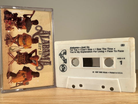 ALABAMA - Just Us - CASSETTE TAPE
