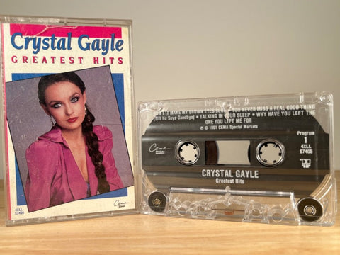 CRYSTAL GAYLE - Greatest Hits - CASSETTE TAPE