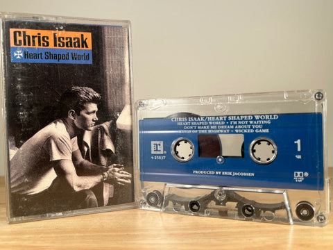 CHRIS ISAAK - Heart Shaped World - CASSETTE TAPE