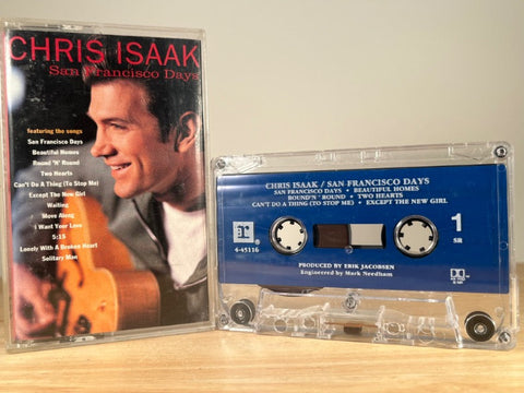 CHRIS ISAAK - San Francisco Days - CASSETTE TAPE