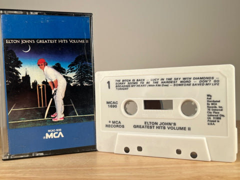 ELTON JOHN - Greatest Hits Volume II - CASSETTE TAPE
