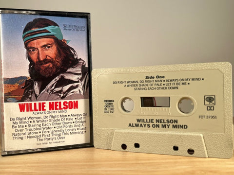 WILLIE NELSON - Always On My Mind - CASSETTE TAPE