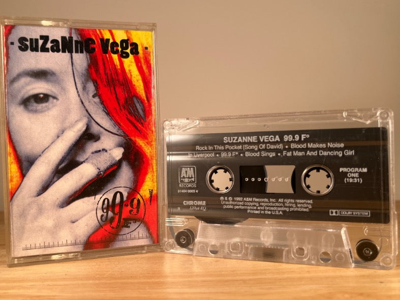SUZANNE VEGA - 99.9 F - CASSETTE TAPE