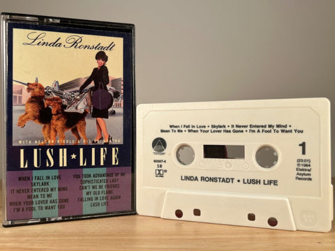 LINDA RONSTADT - Lush Life - CASSETTE TAPE