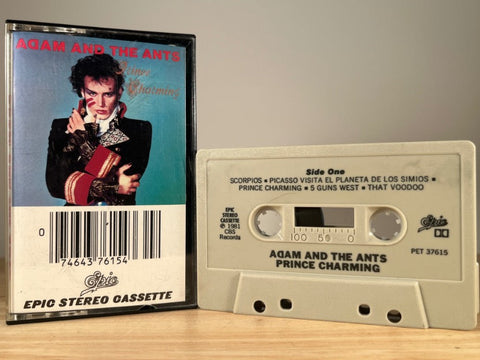 ADAM AND THE ANTS - Prince Charming - CASSETTE TAPE