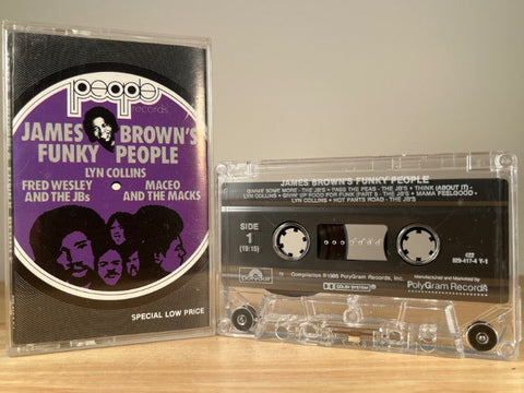 JAMES BROWN'S FUNKY PEOPLE - Various Artists - CASSETTE TAPE