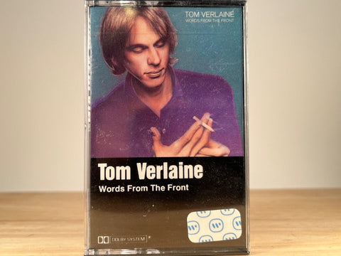 TOM VERLAINE - Words From The Front - CASSETTE TAPE