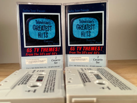 TELEVISION'S GREATEST HITS (2-Cassette Set) - CASSETTE TAPE