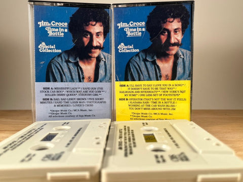 JIM CROCE - TIME IN A BOTTLE (2-CASSETTE SET) - CASSETTE TAPE