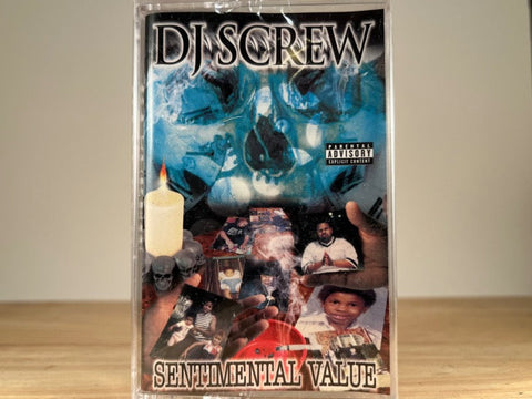 DJ SCREW - Sentimental Value - BRAND NEW CASSETTE TAPE