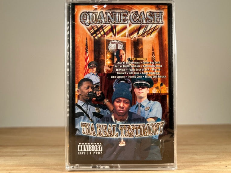 QUANIE CASH - Tha Real Testimony - BRAND NEW CASSETTE TAPE