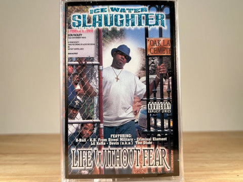 ICE WATER SLAUGHTER - Life Without Fear - BRAND NEW CASSETTE TAPE