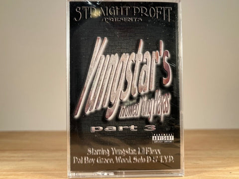 YUNGSTAR – throwed yung playas part 3 – BRAND NEW CASSETTE TAPE