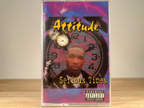ATTITUDE – serious times – BRAND NEW CASSETTE TAPE