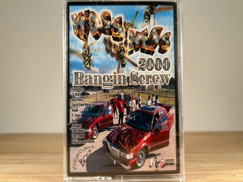 WOSS NESS – 2000 bangin screw - BRAND NEW CASSETTE TAPE