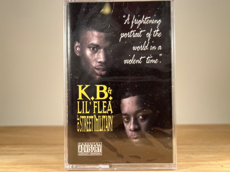 K.B. & Lil' Flea – K.B. & Lil' Flea Of Street Military Chopped & Skrewed – BRAND NEW CASSETTE TAPE