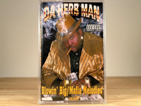 DA HERB MAN – blowin’ big/mafia melodies – BRAND NEW CASSETTE TAPE