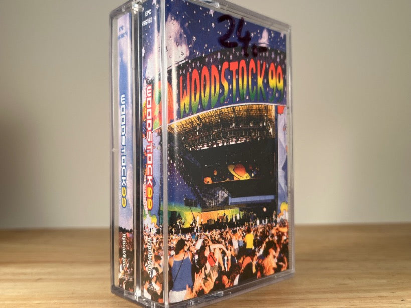 VARIOUS ARTISTS – Woodstock ’99 – BRAND NEW CASSETTE TAPE