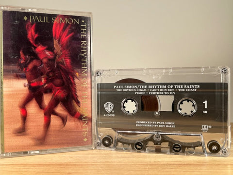 PAUL SIMON – The Rhythm of the Saints – CASSETTE TAPE