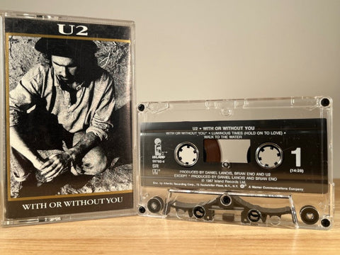U2 – With or Without You – CASSETTE TAPE