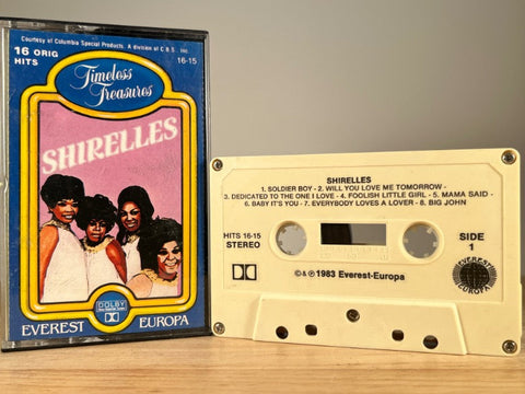 SHIRELLES – Timeless Treasures – CASSETTE TAPE